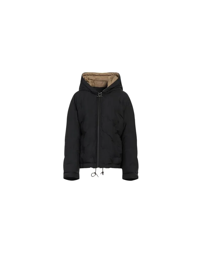 Ferragamo JACKEN & MÄNTEL - Pufferjacken & Daunenjackenauf YOOX.COM Schwarz