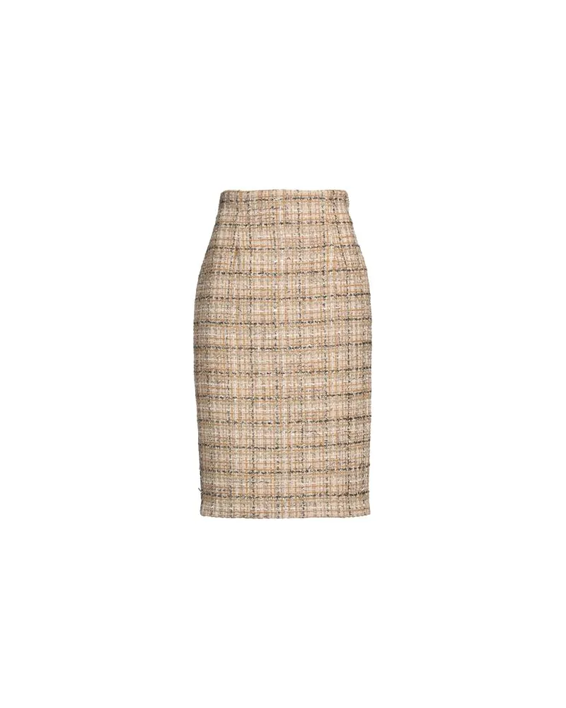 Luisa Spagnoli HOSEN & RÖCKE - Midi-Röckeauf YOOX.COM Beige