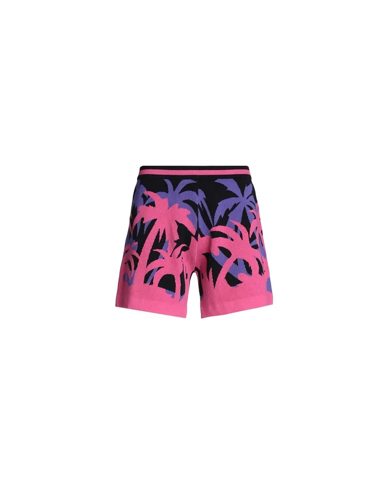 8 by Yoox HAWAIIAN JACQUARD COTTON SHORTS  - HOSEN & RÖCKE - Shorts & Bermudashortsauf YOOX.COM Fuchsia