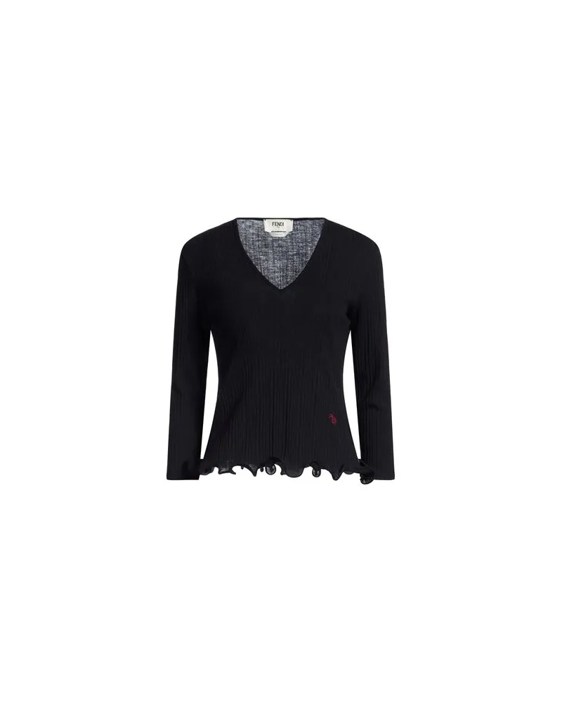 Fendi STRICKWAREN - Pulloverauf YOOX.COM Schwarz