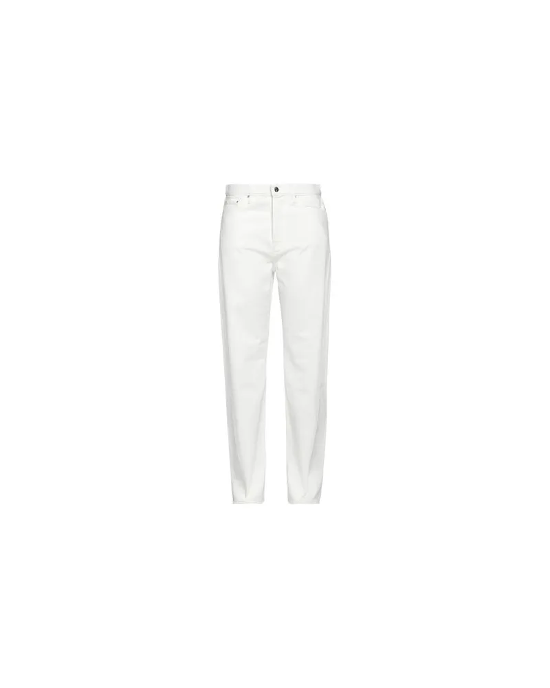 Totême HOSEN & RÖCKE - Jeanshosenauf YOOX.COM Weiß