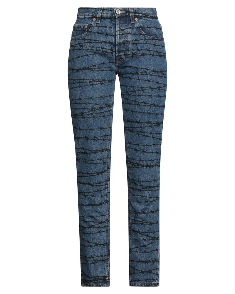 VETEMENTS Jeanshose Blau