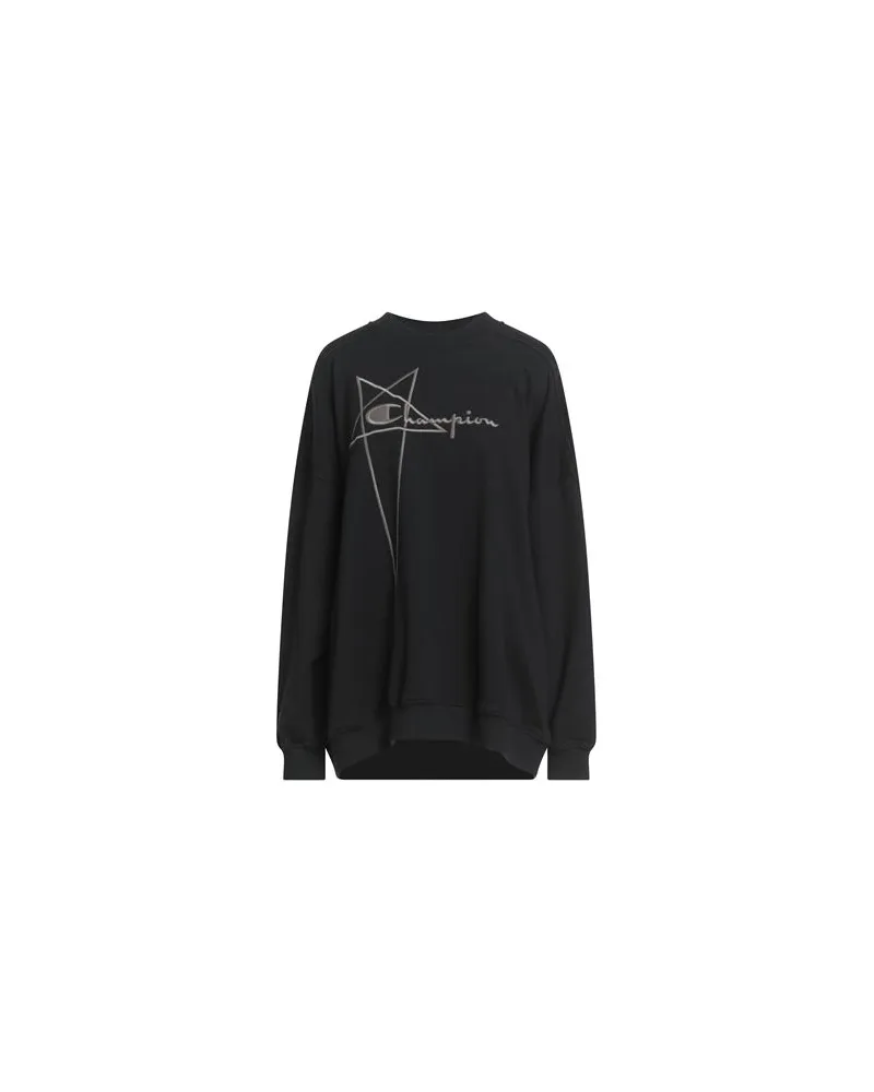 Rick Owens TOPS - Sweatshirtsauf YOOX.COM Schwarz
