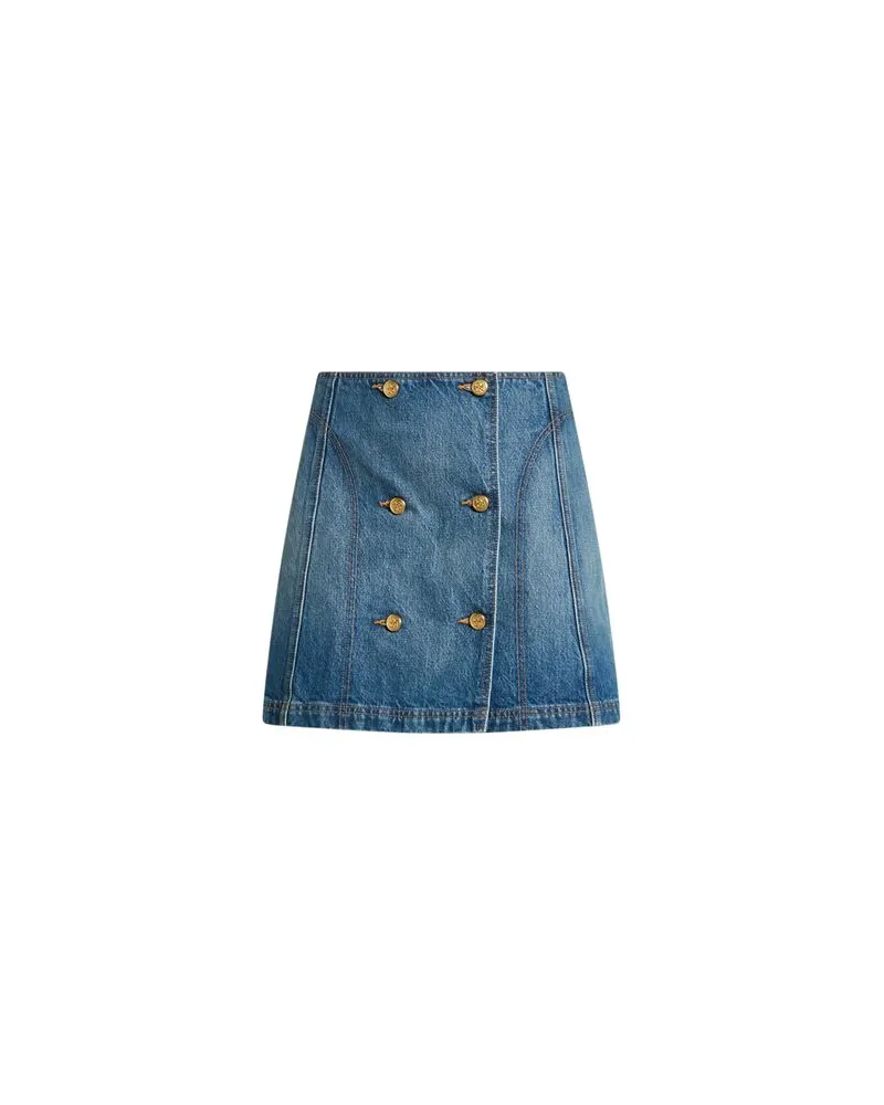 Ulla Johnson HOSEN & RÖCKE - Jeansröckeauf YOOX.COM Blau