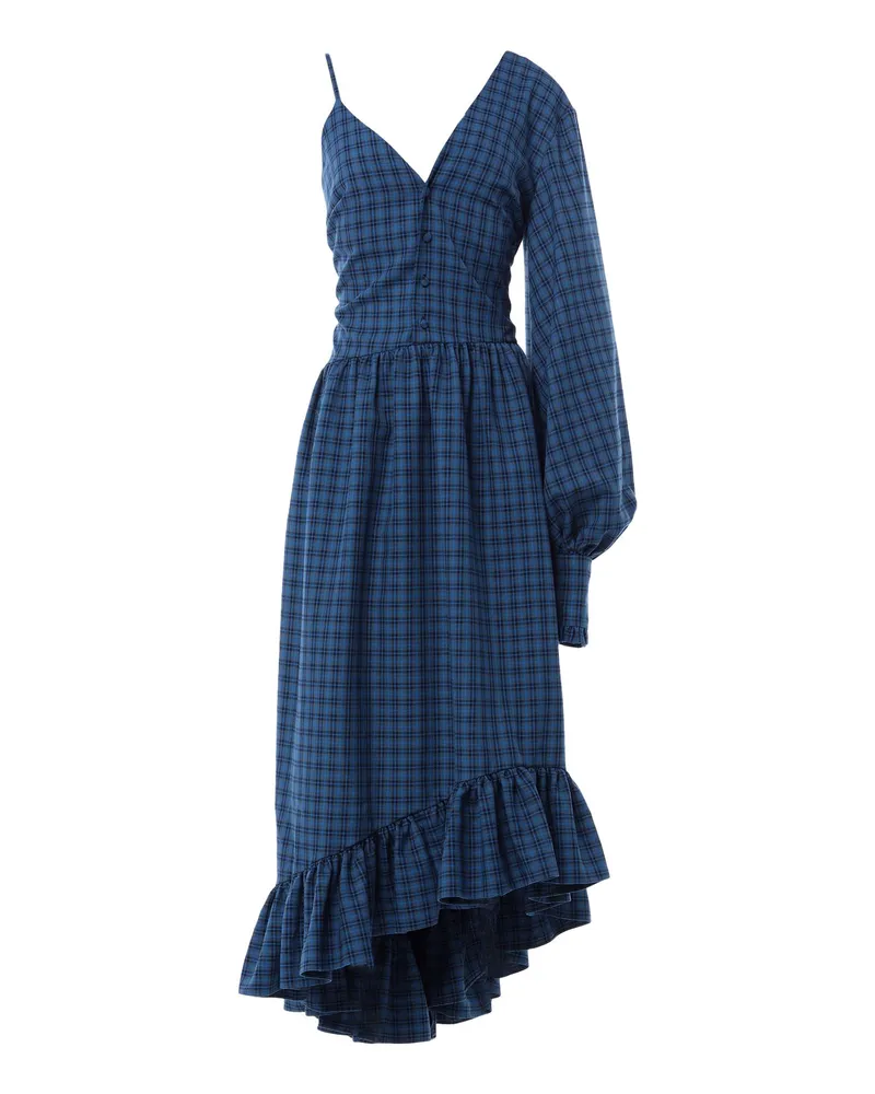 Rokh Maxi-Kleid Blau