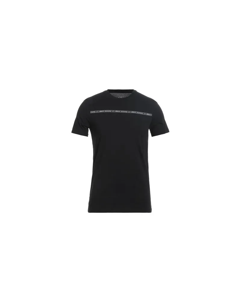 Armani Exchange TOPS - T-shirtsauf YOOX.COM Schwarz