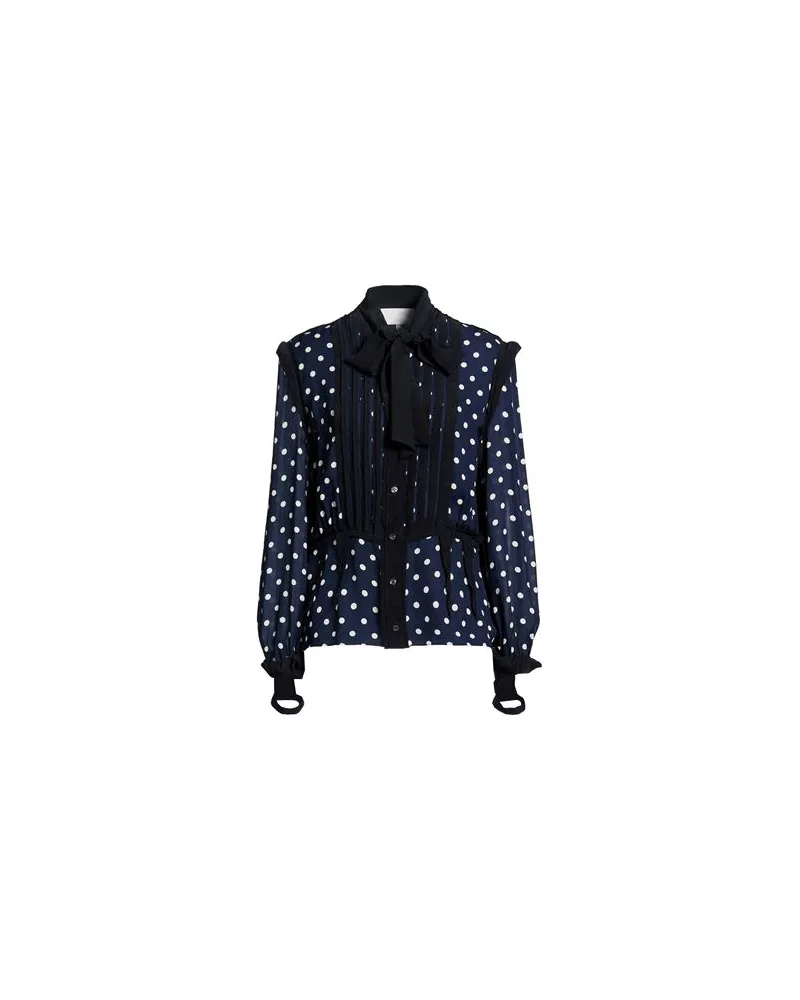 Maison Margiela TOPS - Hemdenauf YOOX.COM Marineblau