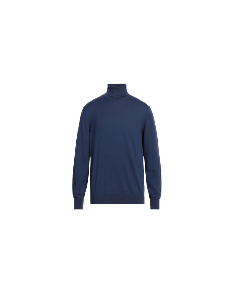 VNECK STRICKWAREN - Rollkragenpulloverauf YOOX.COM Blau