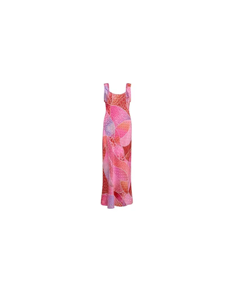 RIXO KLEIDER - Maxi-Kleiderauf YOOX.COM Fuchsia