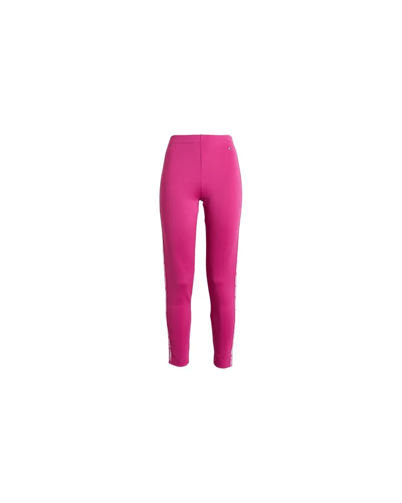 Tommy Hilfiger TJW SKINNY TAPE LEGGINGS  - HOSEN & RÖCKE - Leggingsauf YOOX.COM Fuchsia