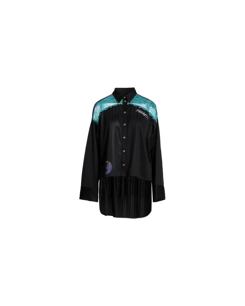 Versace Jeans TOPS - Hemdenauf YOOX.COM Schwarz