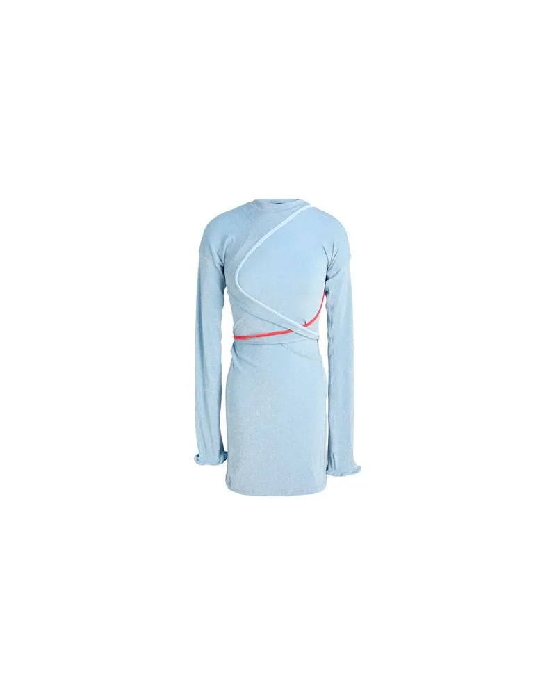 OTTOLINGER KLEIDER - Mini-Kleiderauf YOOX.COM Hellblau