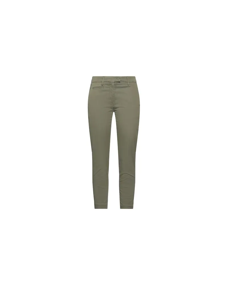 Dondup HOSEN & RÖCKE - Hosenauf YOOX.COM Militärgrün
