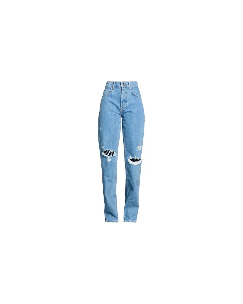 Anine Bing HOSEN & RÖCKE - Jeanshosenauf YOOX.COM Blau