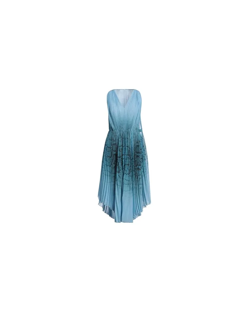 Ermanno Scervino KLEIDER - Midi-Kleiderauf YOOX.COM Azurblau
