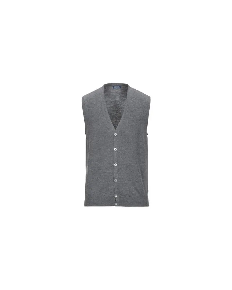 BARBA STRICKWAREN - Strickjackenauf YOOX.COM Grau