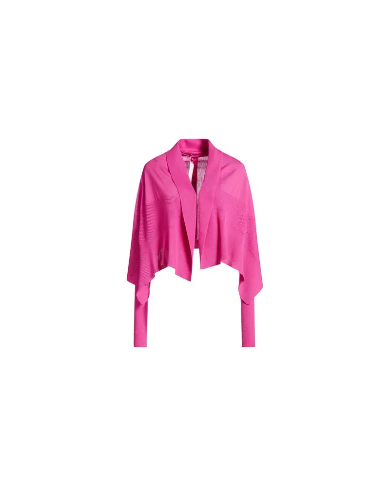 Rick Owens STRICKWAREN - Strickjackenauf YOOX.COM Fuchsia