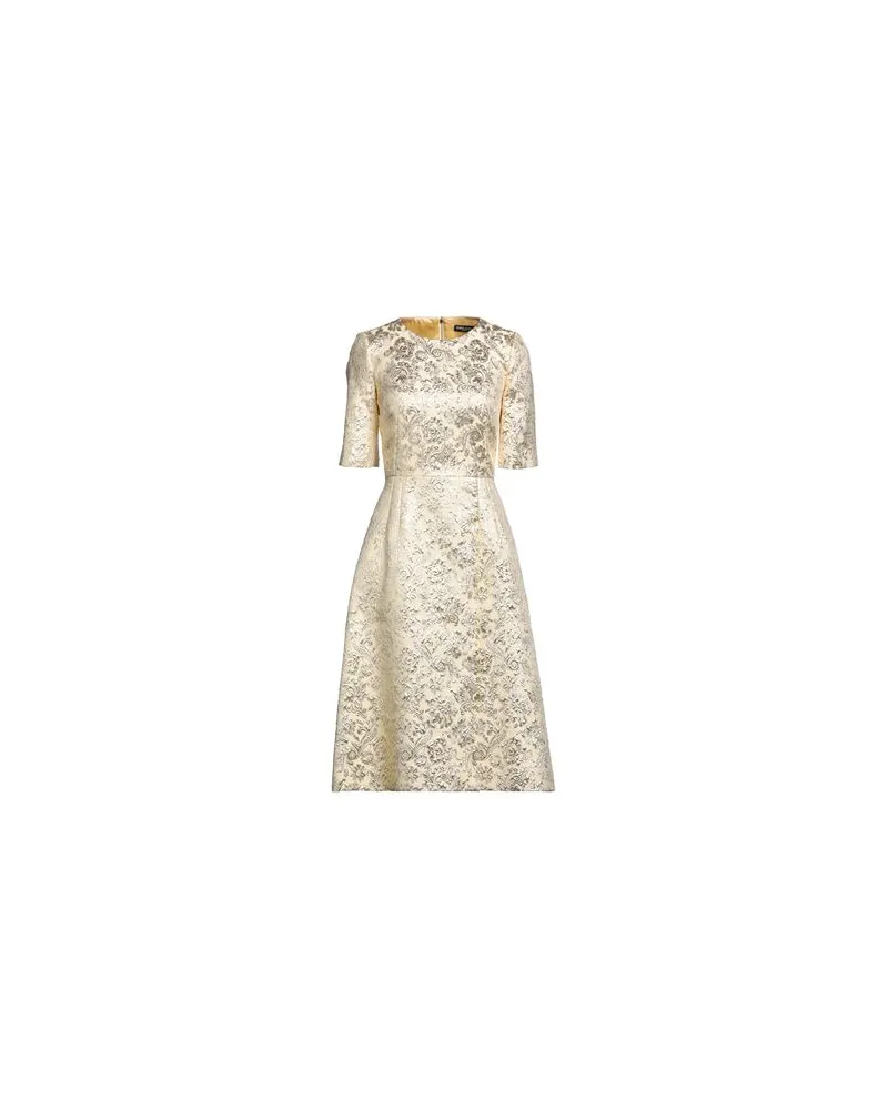 Dolce & Gabbana KLEIDER - Midi-Kleiderauf YOOX.COM Gold