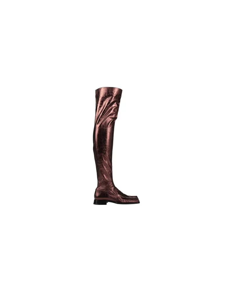 Jil Sander SCHUHE - Stiefelauf YOOX.COM Bronze