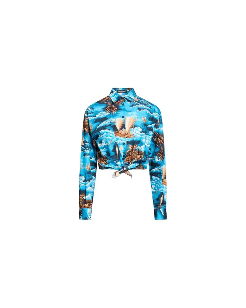 Dolce & Gabbana TOPS - Hemdenauf YOOX.COM Azurblau