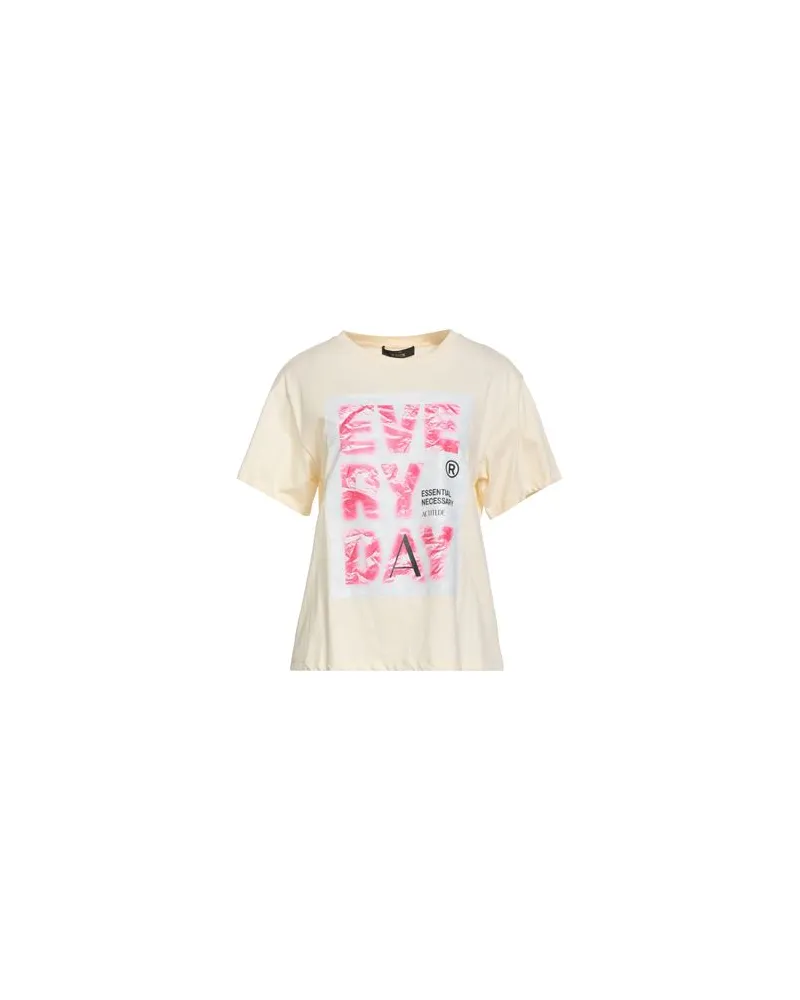 Actitude by Twinset TOPS - T-shirtsauf YOOX.COM Pastellgelb