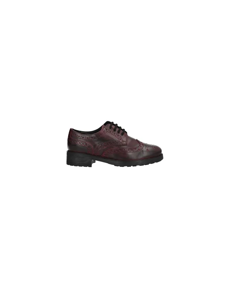 STELE SCHUHE - Schnürschuheauf YOOX.COM Bordeaux
