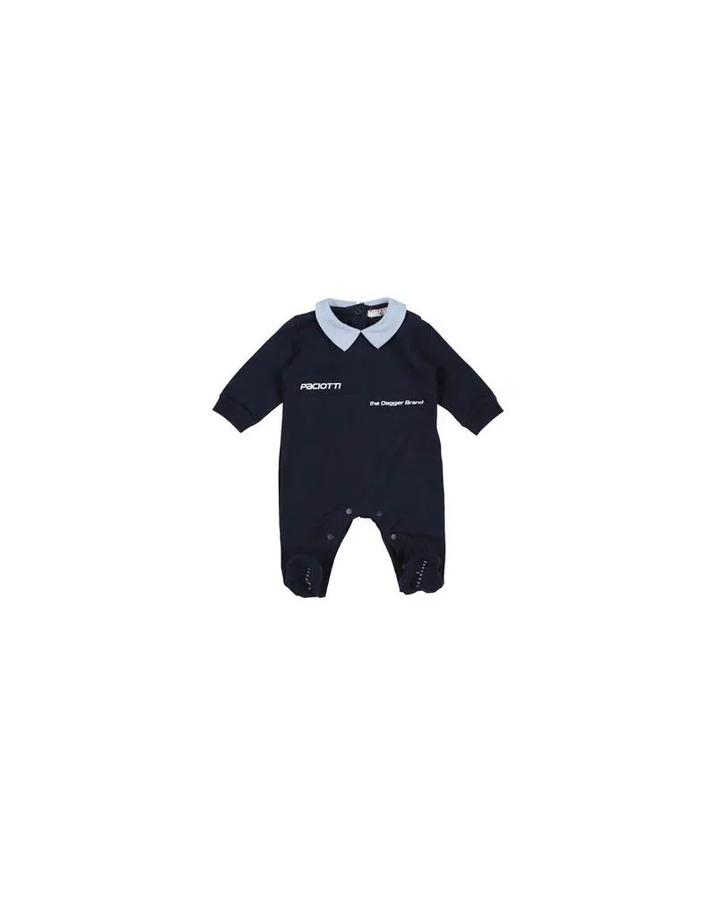 Cesare Paciotti NEUGEBORENE - Babystrampler & -Latzhoseauf YOOX.COM Nachtblau