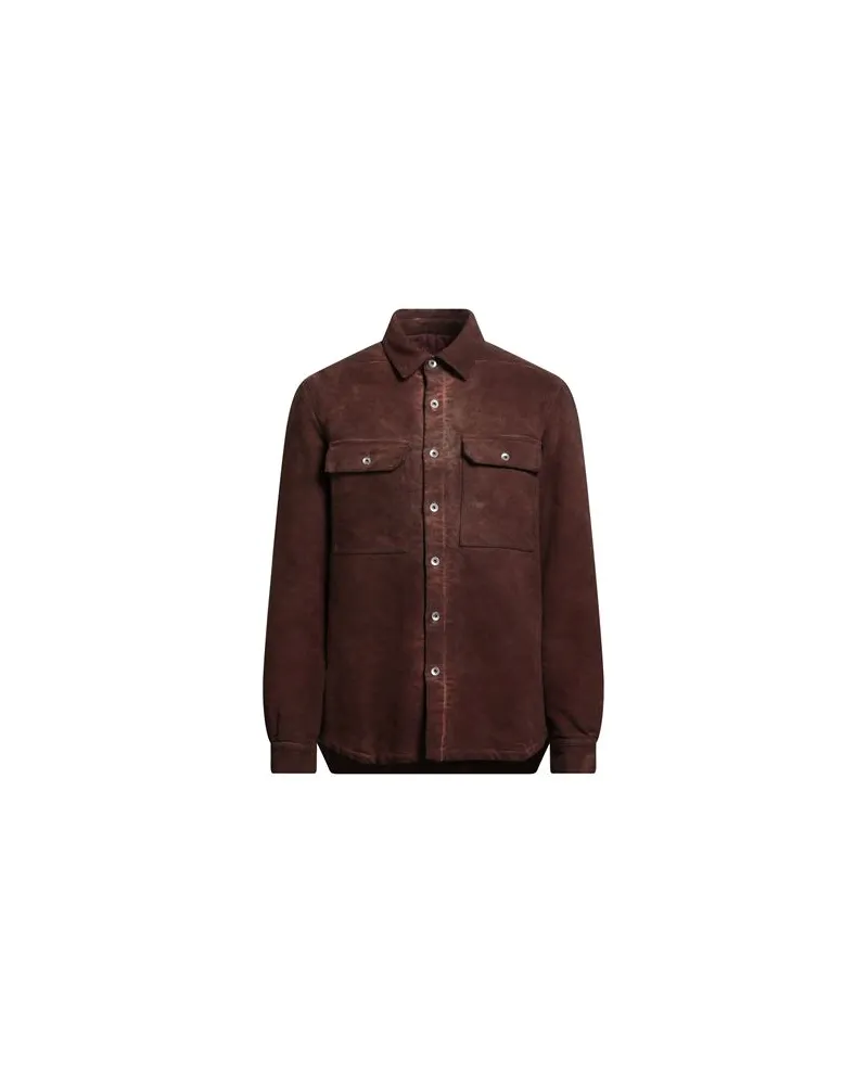 DRKSHDW by Rick Owens TOPS - Hemdenauf YOOX.COM Rostrot