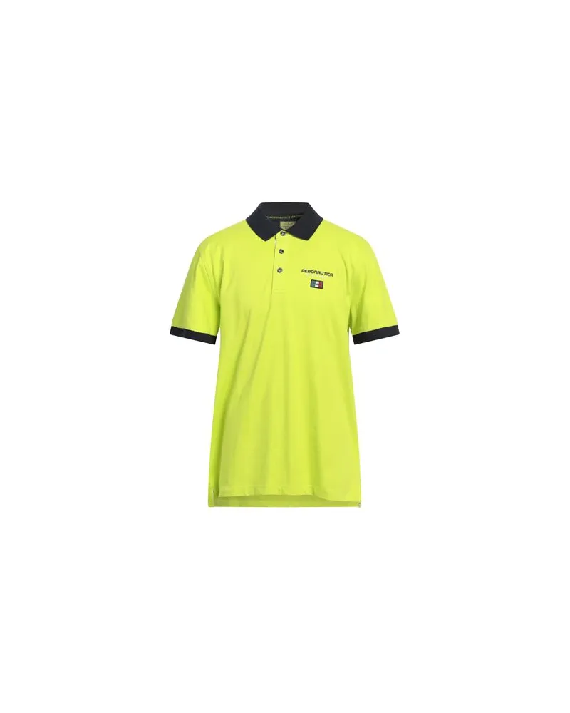 Aeronautica Militare TOPS - Poloshirtsauf YOOX.COM Limettengrün