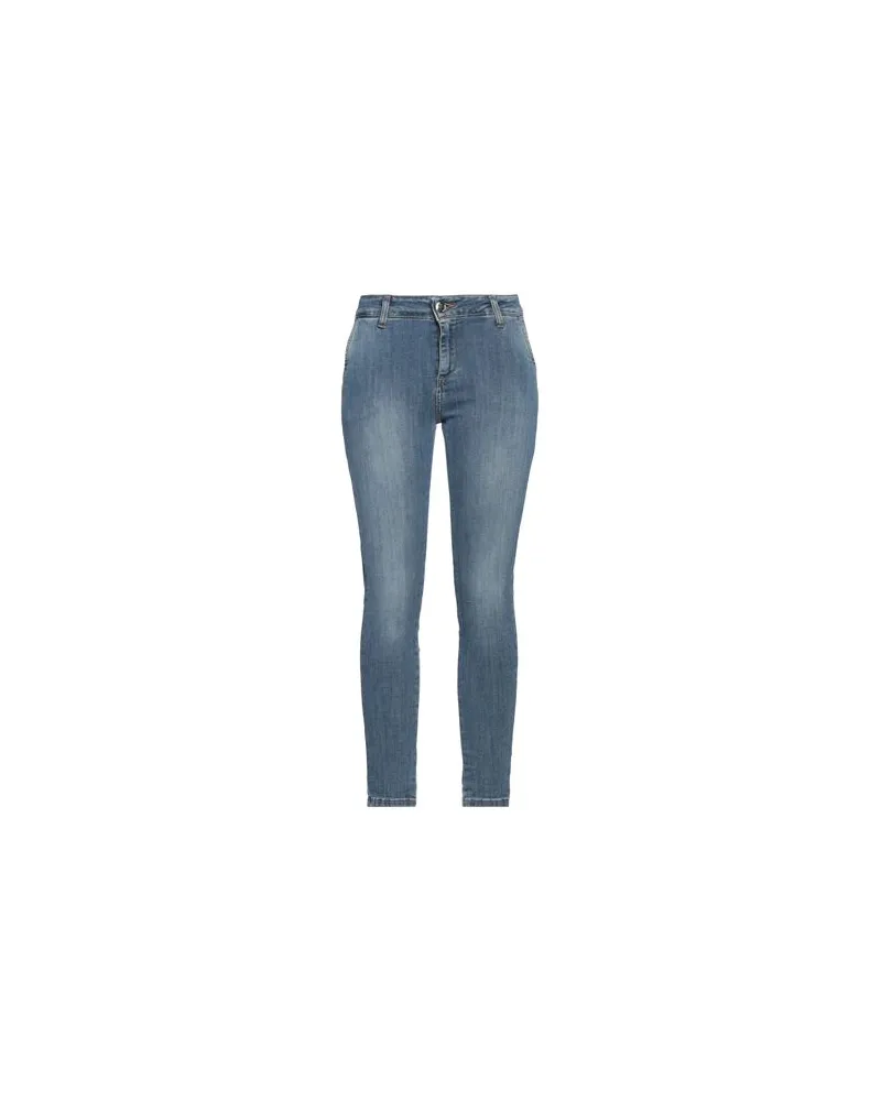 Siste's HOSEN & RÖCKE - Jeanshosenauf YOOX.COM Blau