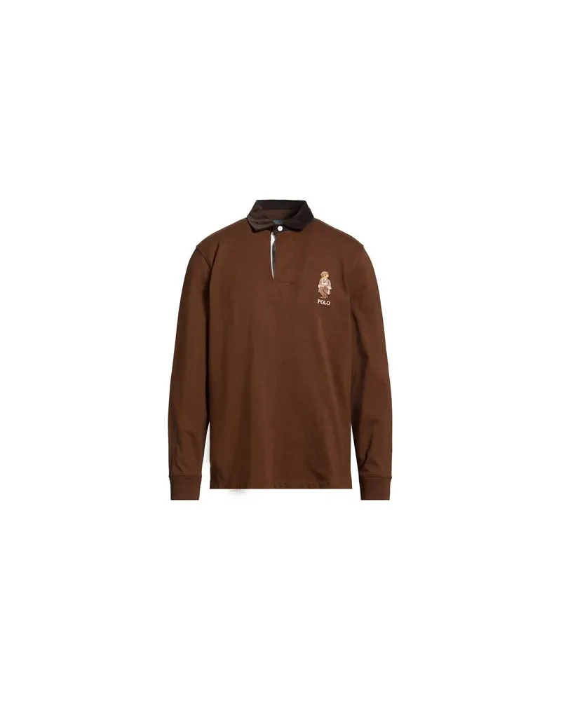 Ralph Lauren TOPS - Poloshirtsauf YOOX.COM Schokobraun