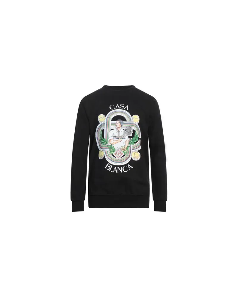 Casablanca Paris TOPS - Sweatshirtsauf YOOX.COM Schwarz