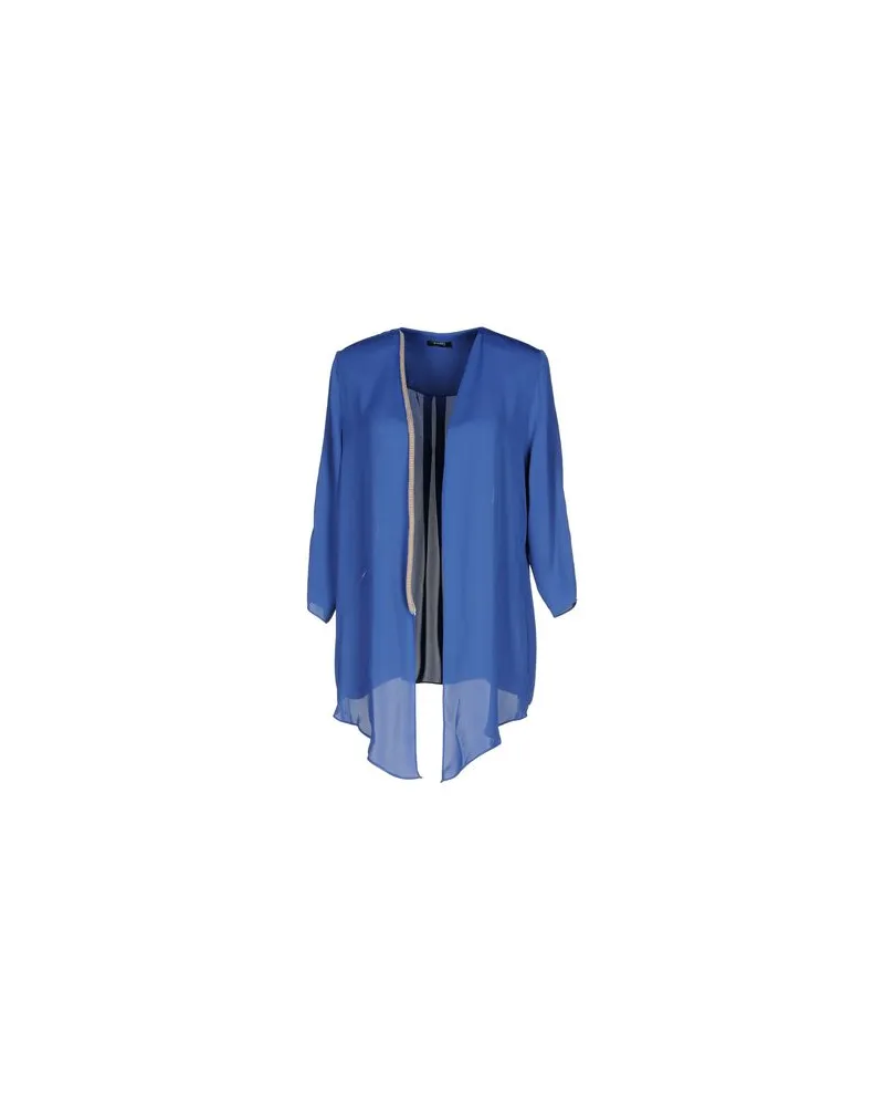 Hanita STRICKWAREN - Strickjackenauf YOOX.COM Blau