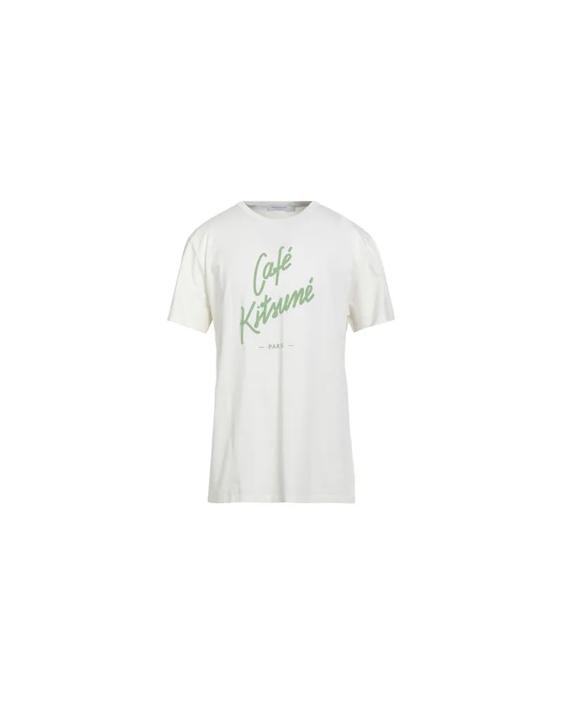 Kitsuné CAFÉ KITSUNÉ - TOPS - T-shirtsauf YOOX.COM Elfenbein