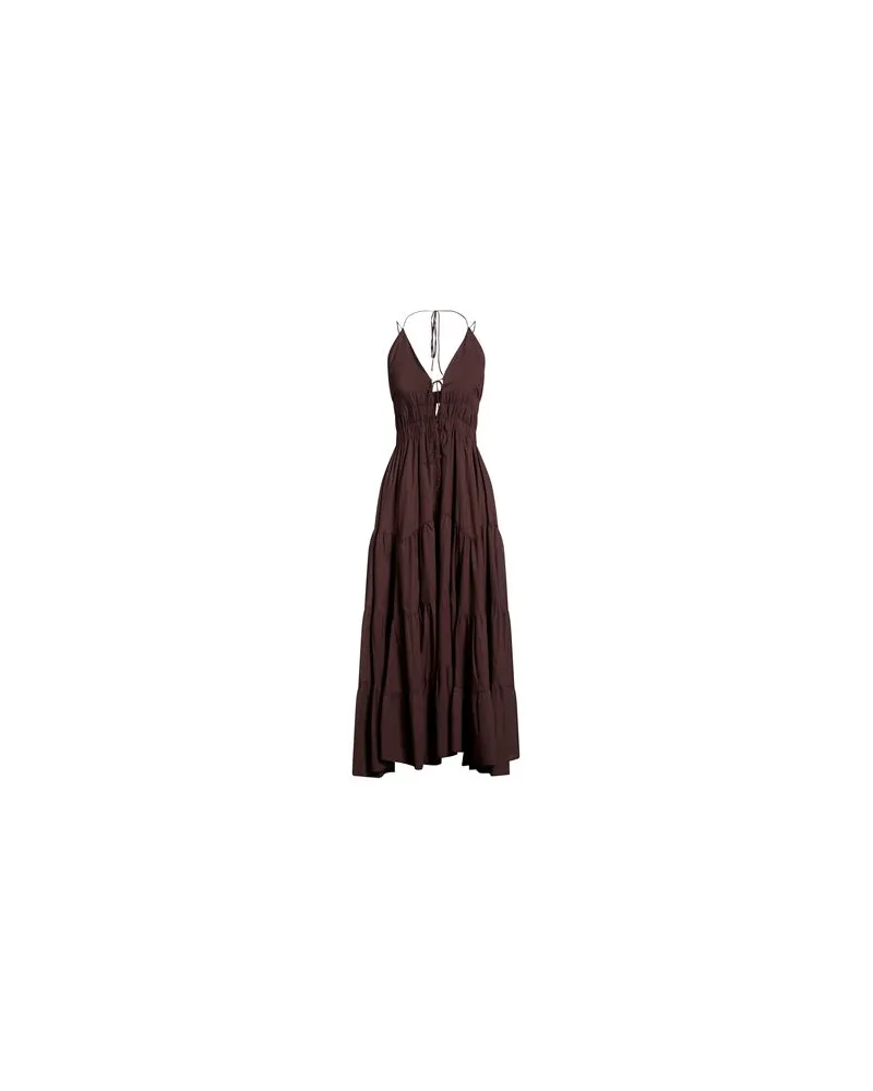 Pennyblack KLEIDER - Midi-Kleiderauf YOOX.COM Dunkelbraun