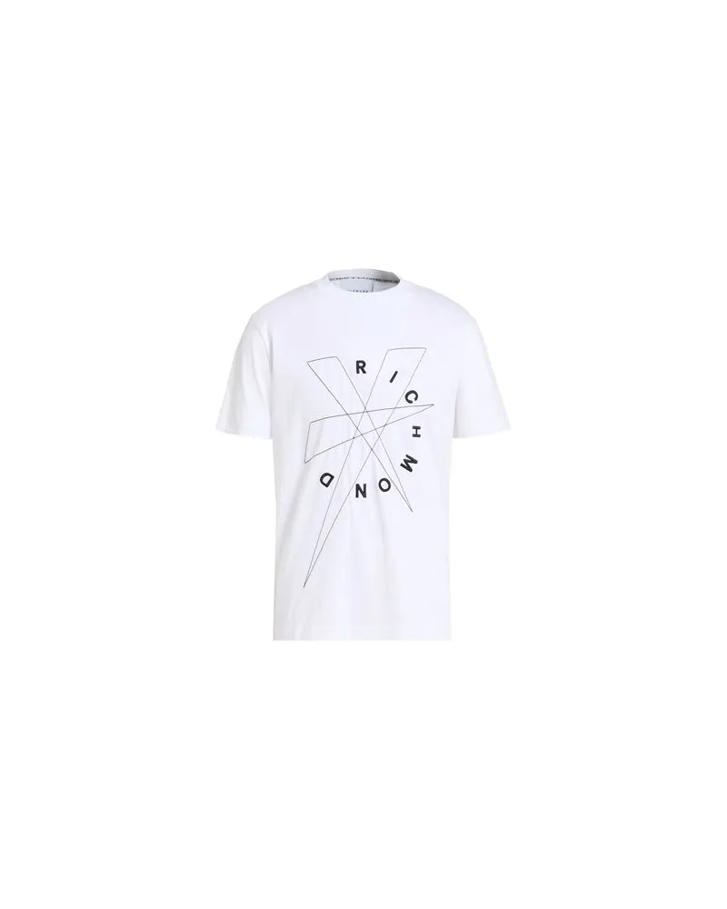 Richmond TOPS - T-shirtsauf YOOX.COM Weiß