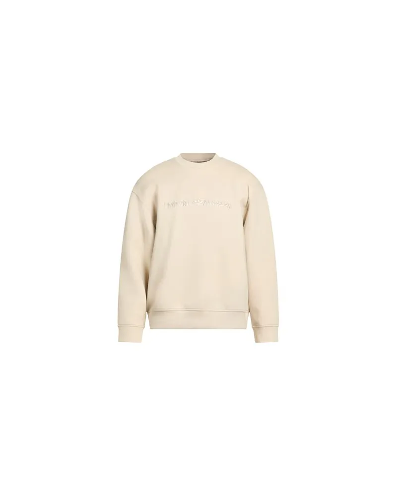 Emporio Armani TOPS - Sweatshirtsauf YOOX.COM Beige