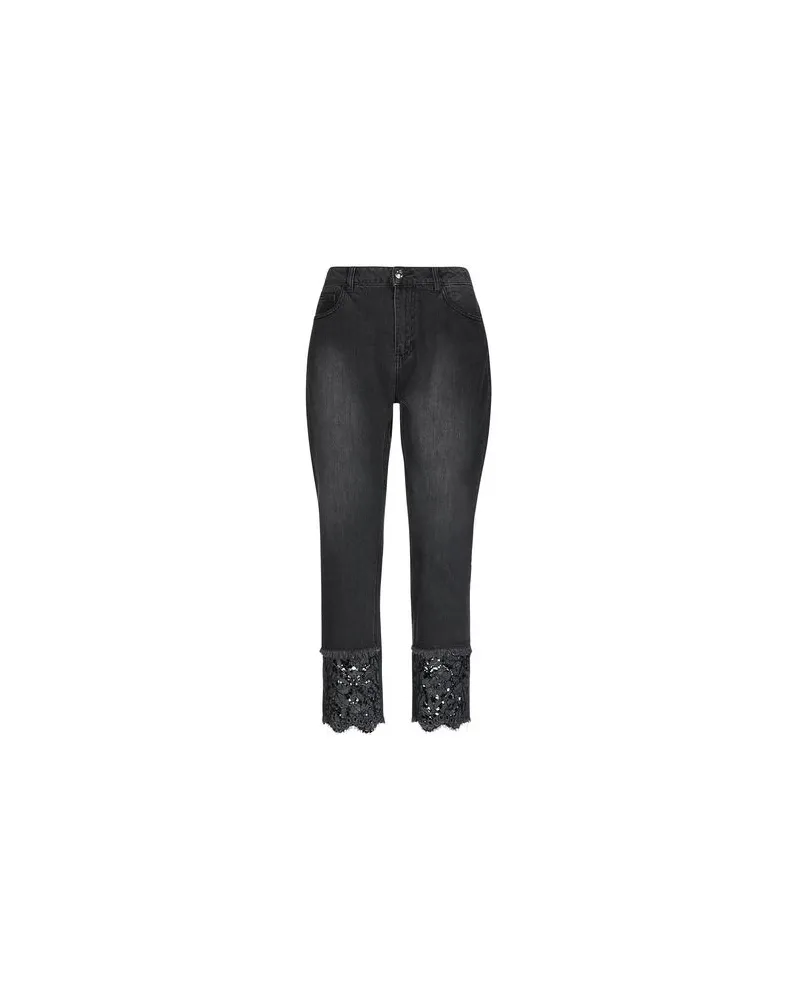 My Twin Twinset HOSEN & RÖCKE - Jeanshosenauf YOOX.COM Schwarz