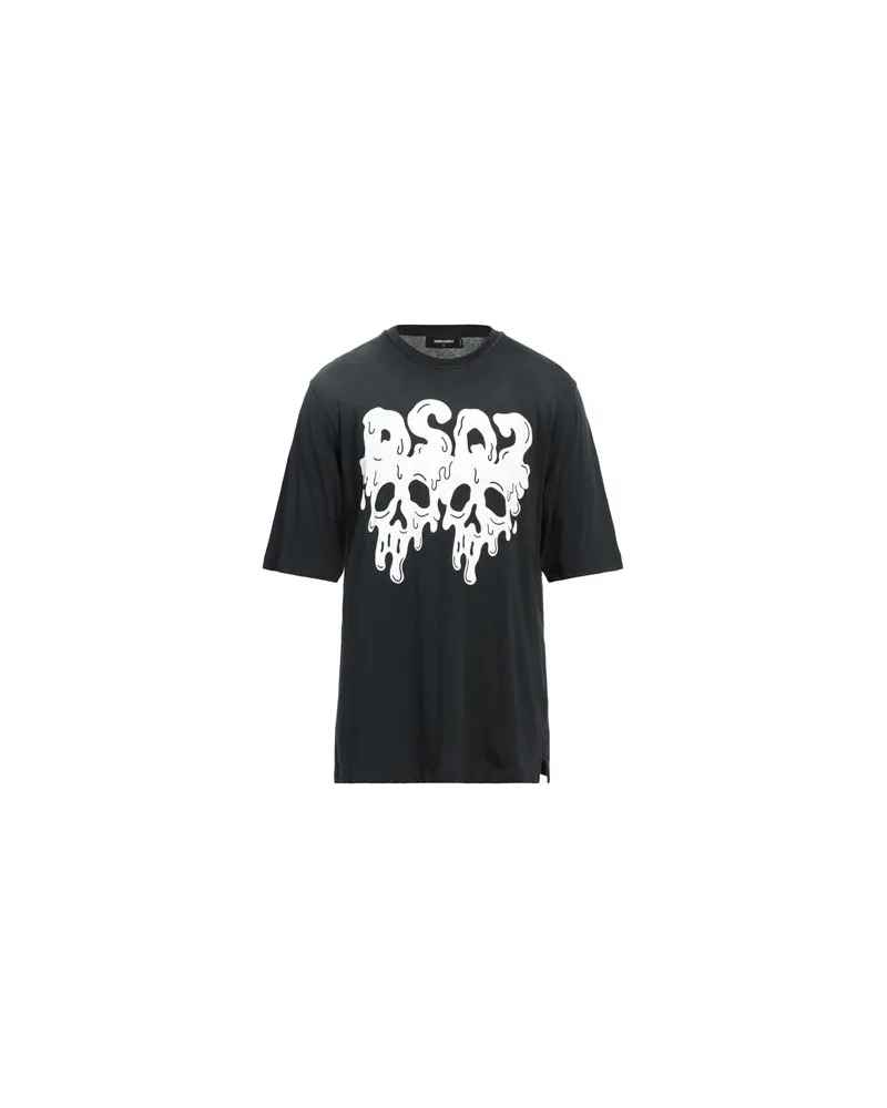 Dsquared2 TOPS - T-shirtsauf YOOX.COM Schwarz