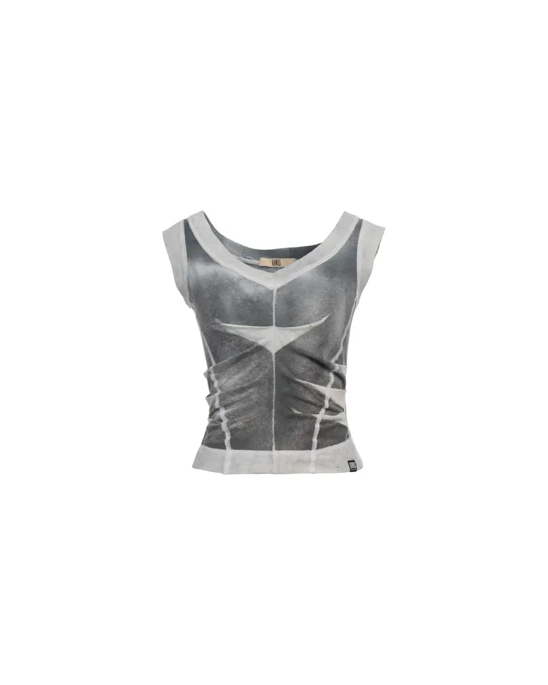 Charlotte Knowles TOPS - Topsauf YOOX.COM Grau
