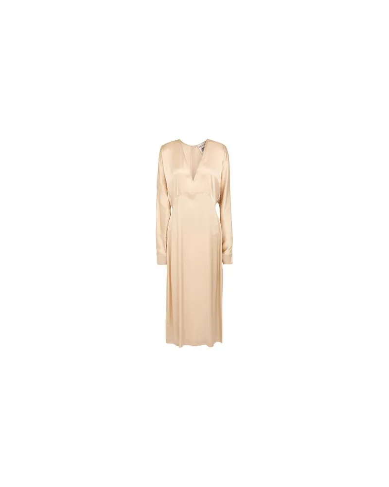 Semicouture KLEIDER - Midi-Kleiderauf YOOX.COM Beige