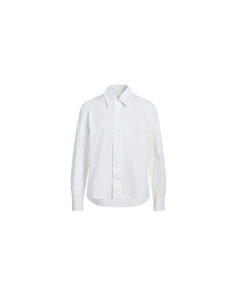 Jil Sander TOPS - Hemdenauf YOOX.COM Weiß