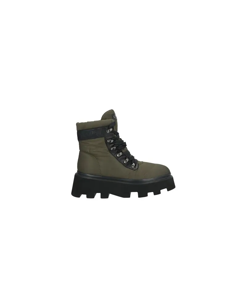 Elena Iachi SCHUHE - Stiefelettenauf YOOX.COM Militärgrün