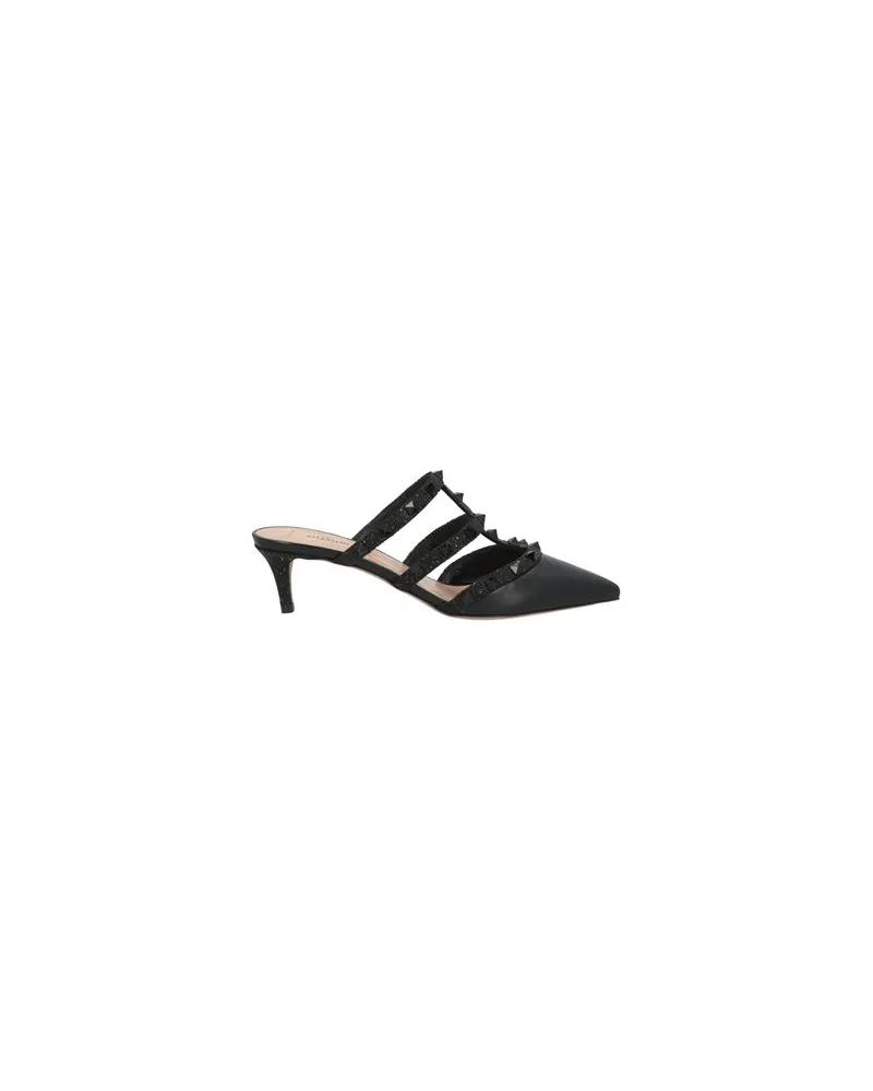 Valentino Garavani SCHUHE - Mules & Clogsauf YOOX.COM Schwarz