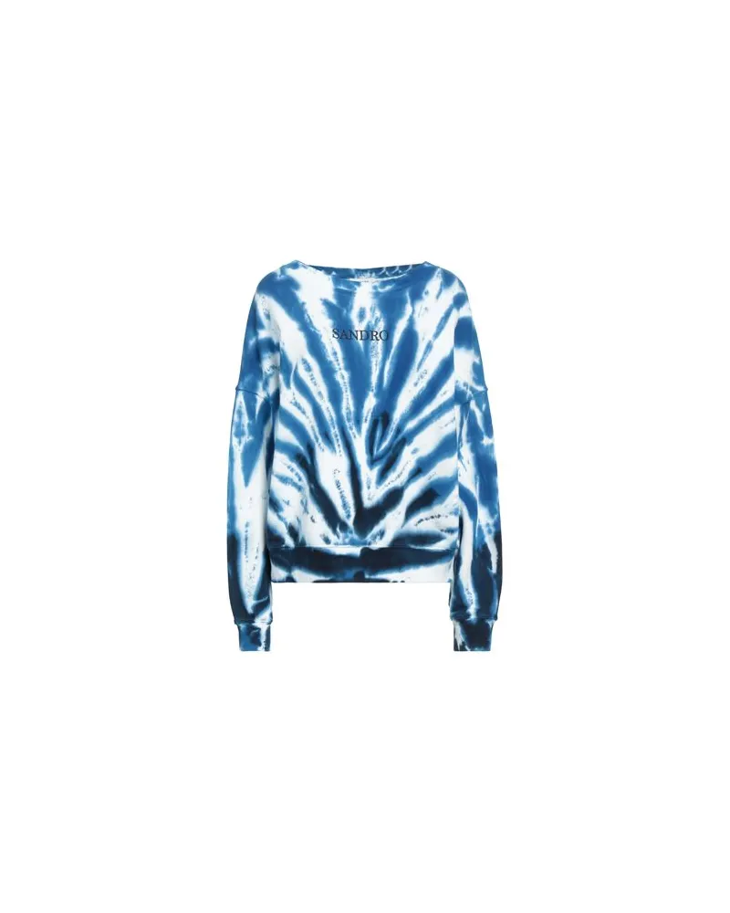 Sandro TOPS - Sweatshirtsauf YOOX.COM Blau