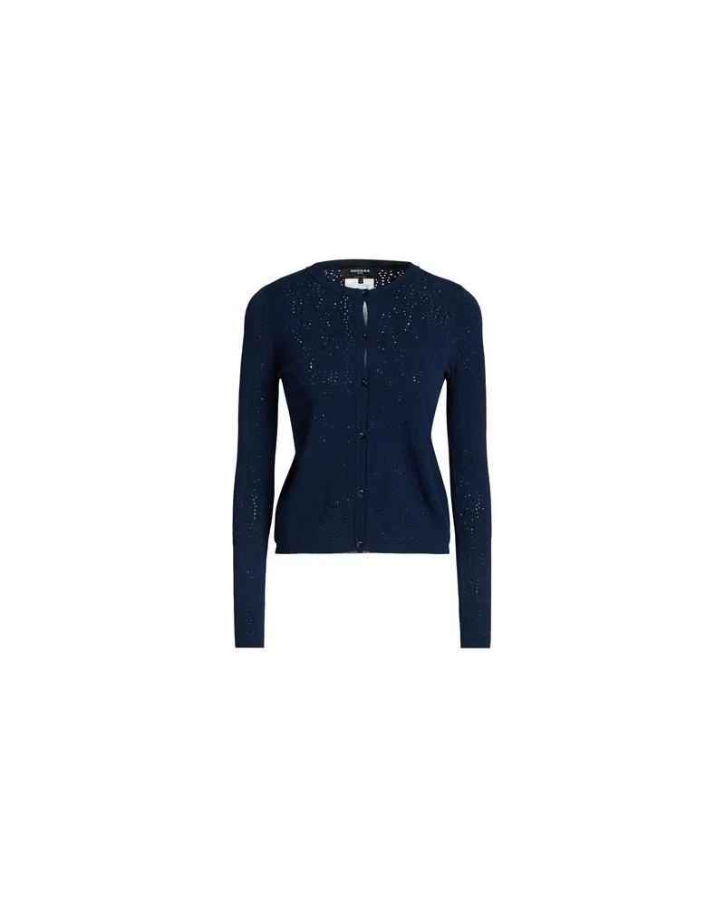 Rochas STRICKWAREN - Strickjackenauf YOOX.COM Marineblau