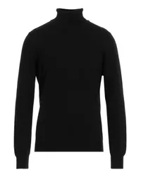 Gran Sasso Rollkragenpullover Schwarz