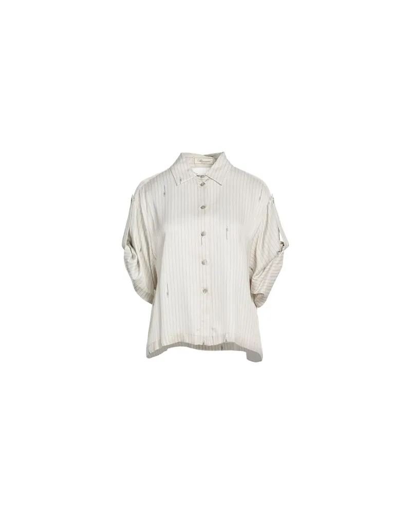 Blumarine TOPS - Hemdenauf YOOX.COM Hellgrau