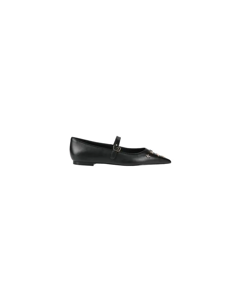 Karl Lagerfeld SCHUHE - Ballerinasauf YOOX.COM Schwarz