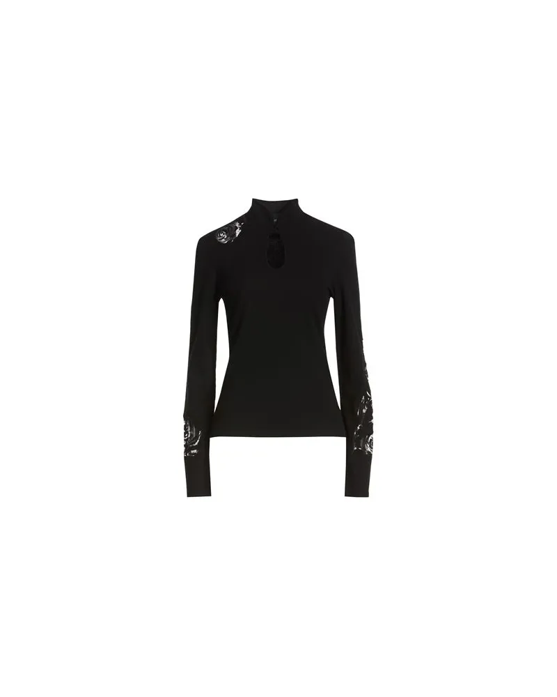 Blumarine STRICKWAREN - Rollkragenpulloverauf YOOX.COM Schwarz